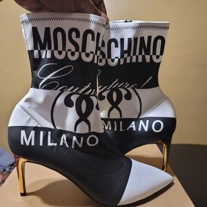 Authentic Moschino booties